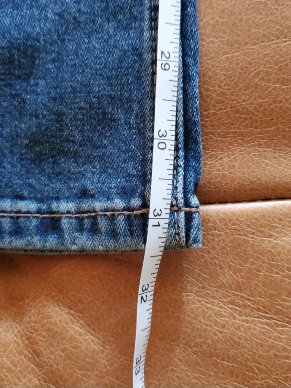 STAUD x Wrangler the Must Jeans in Indigo Wash 30x32